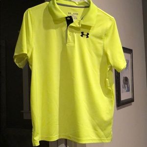 Youth Under Armour golf shirt